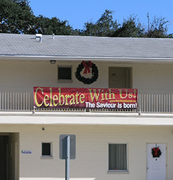 Beachside Baptist Chritmas Banner