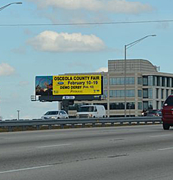 Osceola County Fair billboard